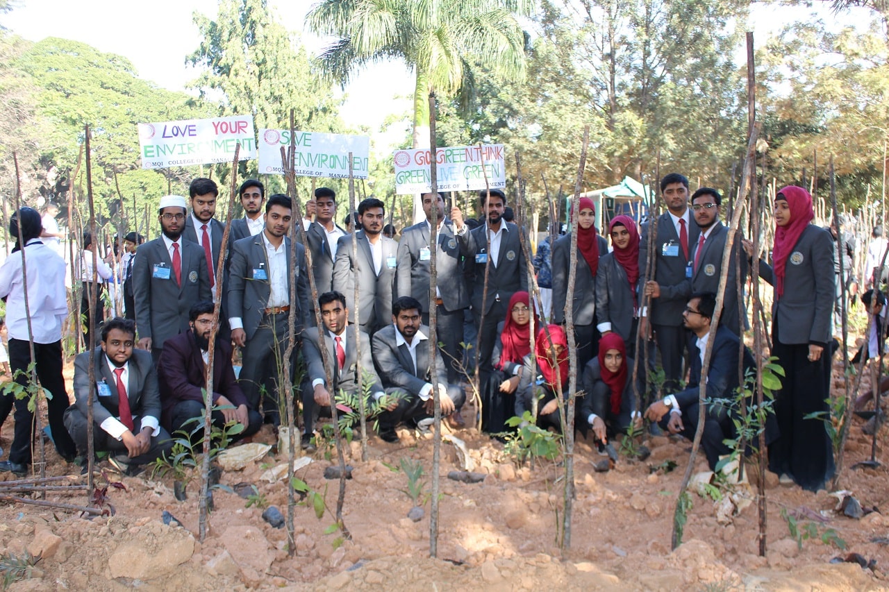 MQI College Of Management Bangalore Environment Day